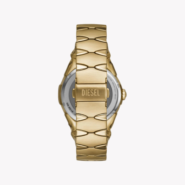 Diesel Men's Gold Stainless Steel Watch, White Dial | Dz2214 by i-watch