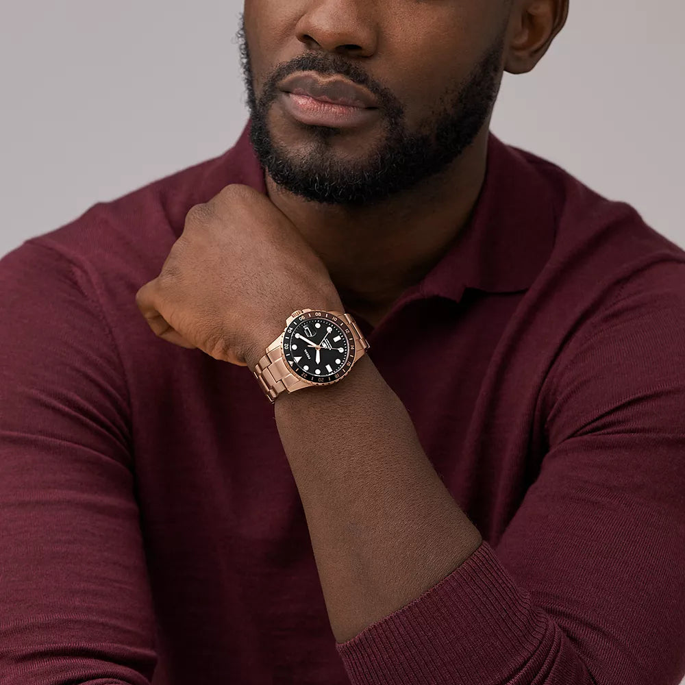 FOSSIL FS6027 ROSE GOLD REFINED - ELEGANT TIMEPIECE FOR MODERN MEN-i-Watch-4