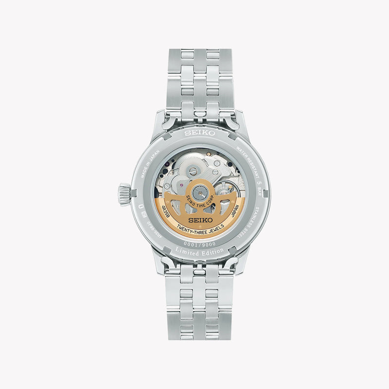 Seiko Presage SRPK93J1 Men's Automatic Watch - Black & Yellow Dial-i-Watch-3