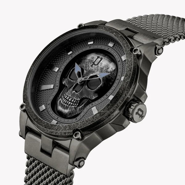 Police Men's Black Stainless Steel Watch, Black Dial | Pewjg2108502 by i-watch