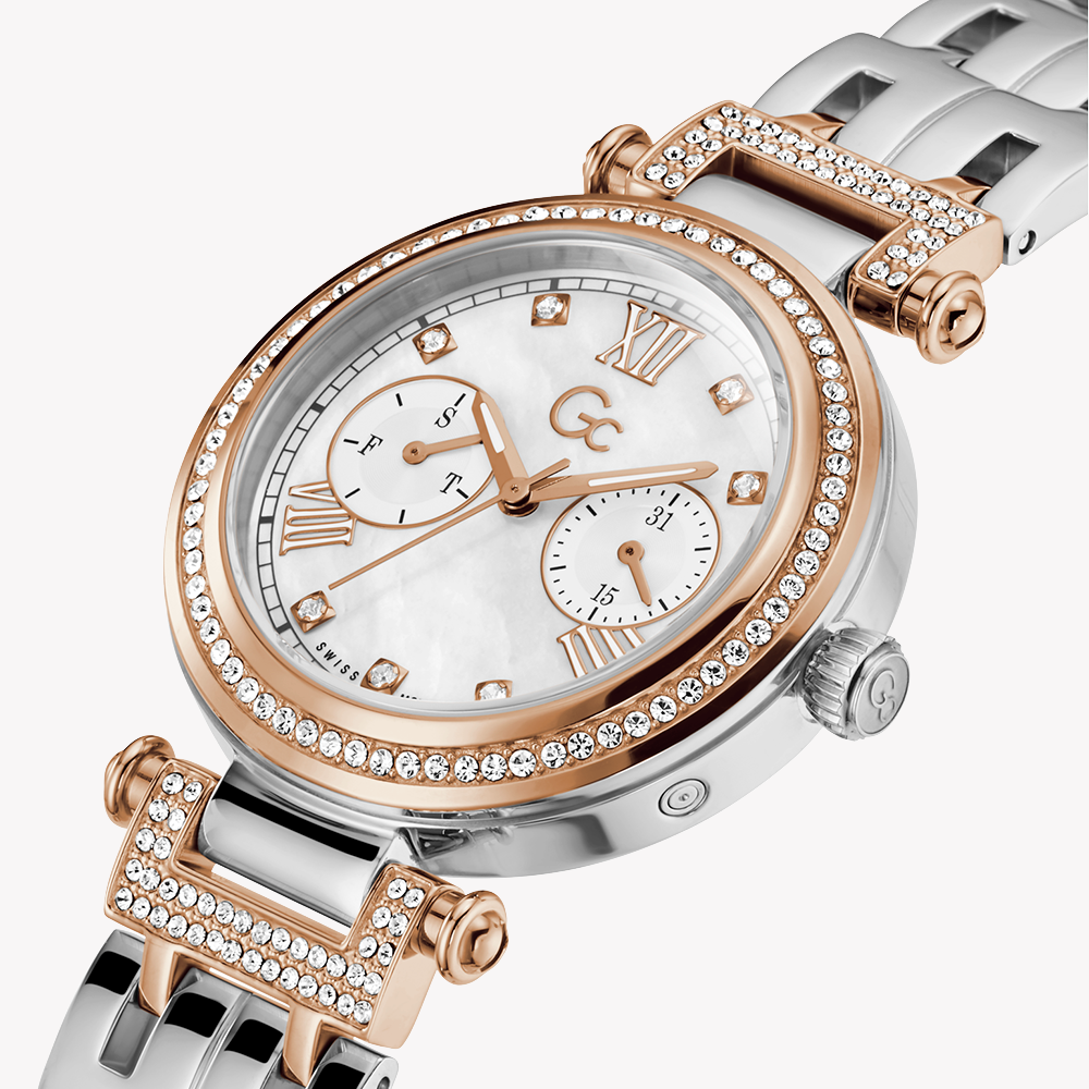 GUESS COLLECTION Y78003L1MF - ELEGANT ROSE GOLD TIMEPIECE FOR MODERN WOMEN-i-Watch-4