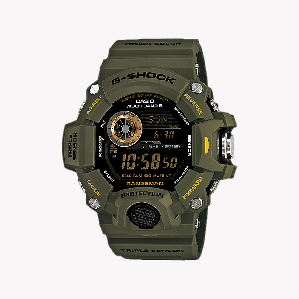Casio G-Shock Gw-9400-3dr Rugged Adventure - Tough & Sporty Men's Watch by i-watch