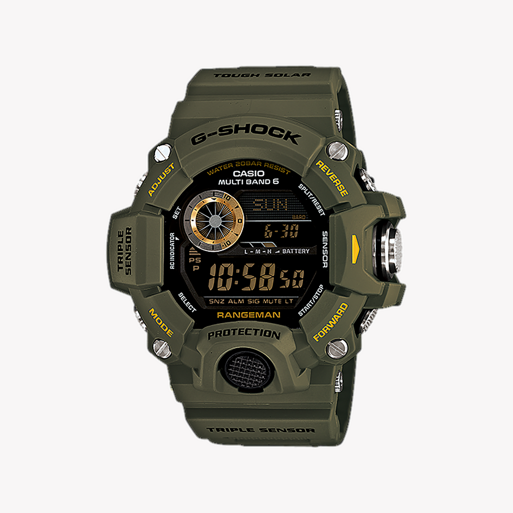 CASIO G-SHOCK GW-9400-3DR RUGGED ADVENTURE - TOUGH & SPORTY MEN'S WATCH
