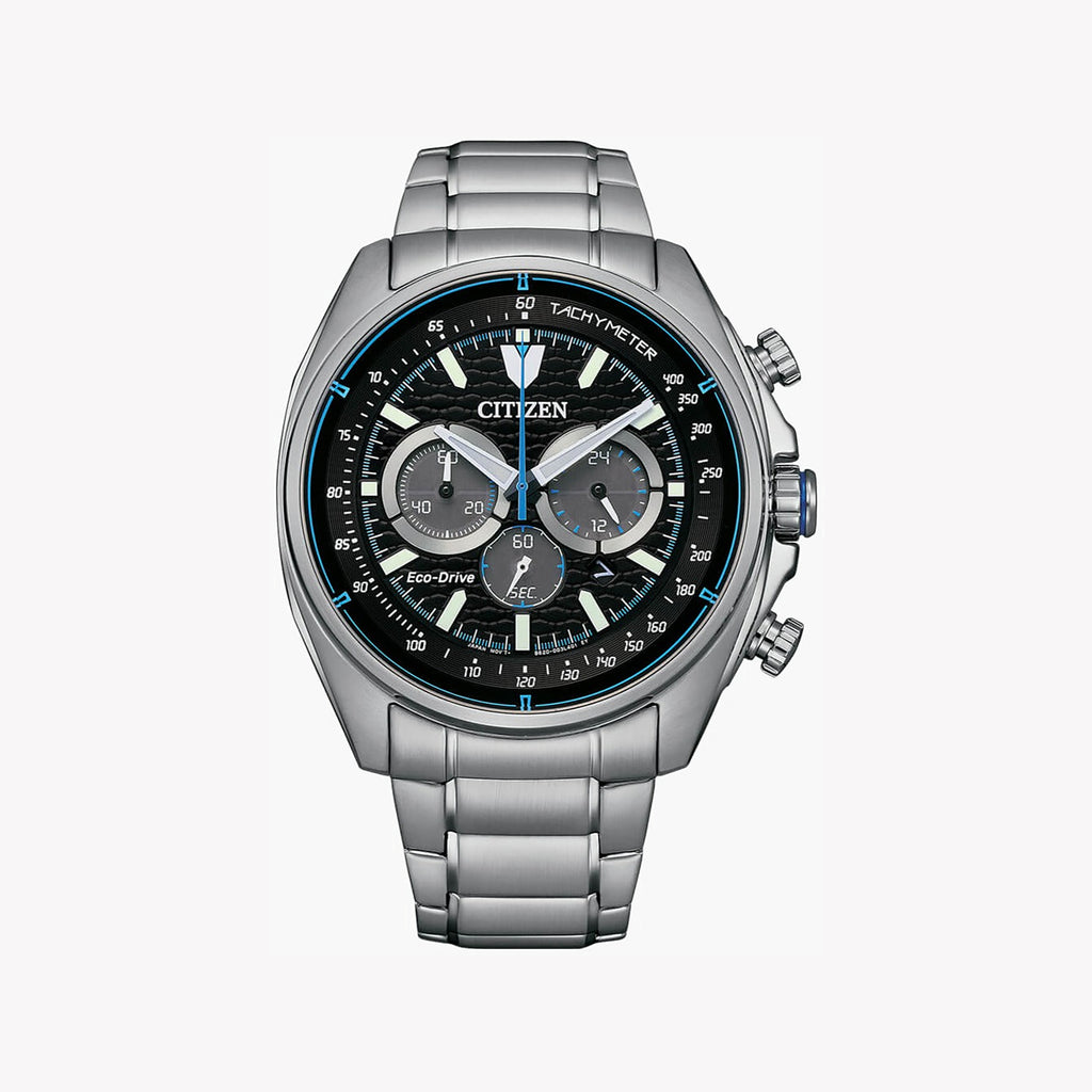 CITIZEN CA4560-81E DYNAMIC PRECISION - ELEGANT STAINLESS STEEL CHRONOGRAPH WATCH for Modern Men