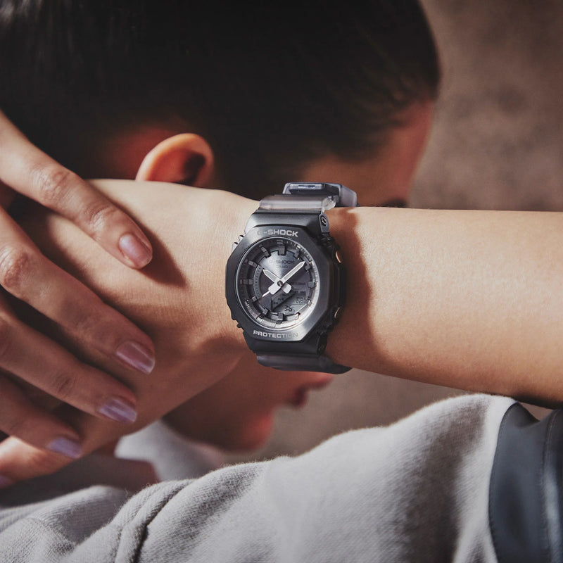 G-Shock Men's Gray Resin Watch, Stylish & Durable | Gm-S2100mf-1adr by i-watch
