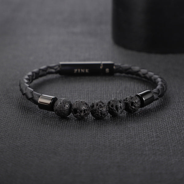 Zjbc048b-S Zink Men's Bracelet by i-watch