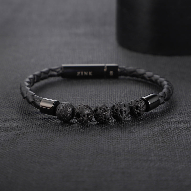 Zjbc048b-S Zink Men's Bracelet by i-watch