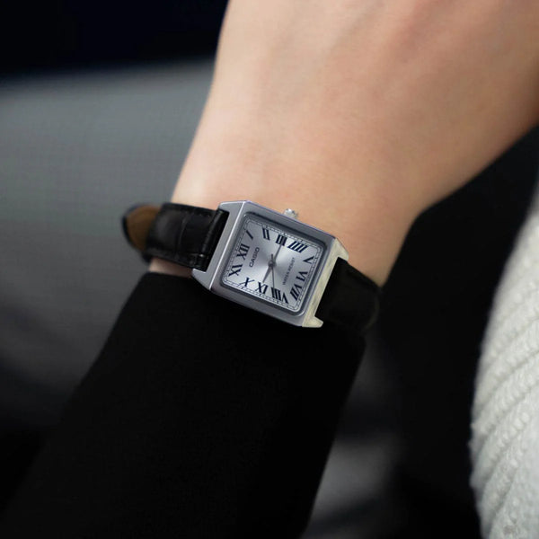 LTP-B150L-7B1EF - ELEGANCE REDEFINED: Timeless Women's Watch with Stylish Leather Strap & Refined Design-i-Watch-4