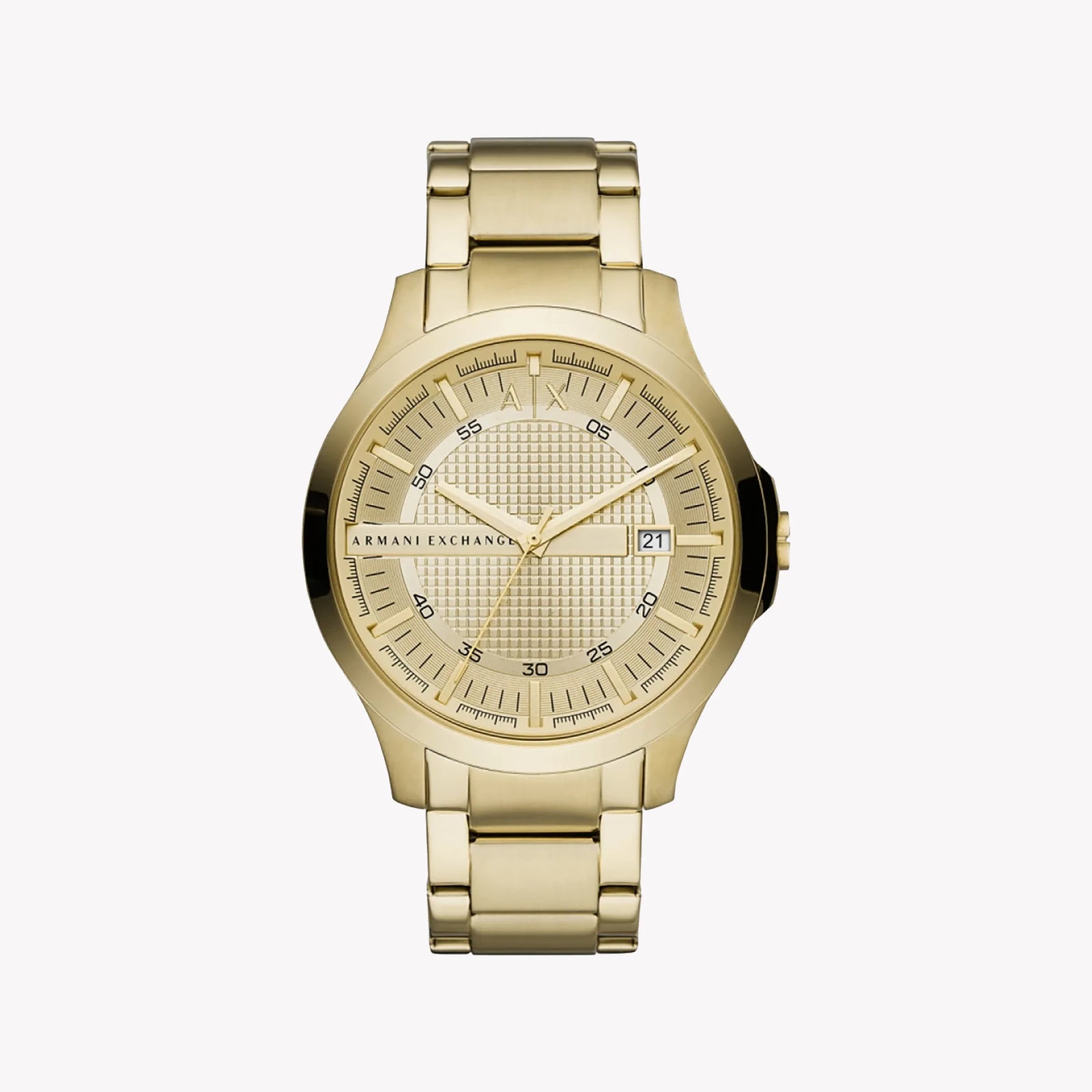 ARMANDI EXCHANGE AX2415 - BOLD SOPHISTICATION IN GOLD - MEN'S STAINLESS STEEL WATCH