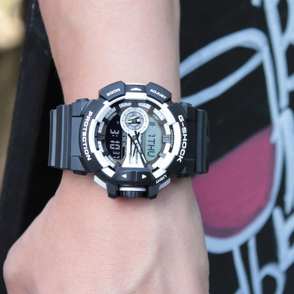 G-Shock Men's Black Resin Watch, Shock Resistant | Ga400-1a by i-watch
