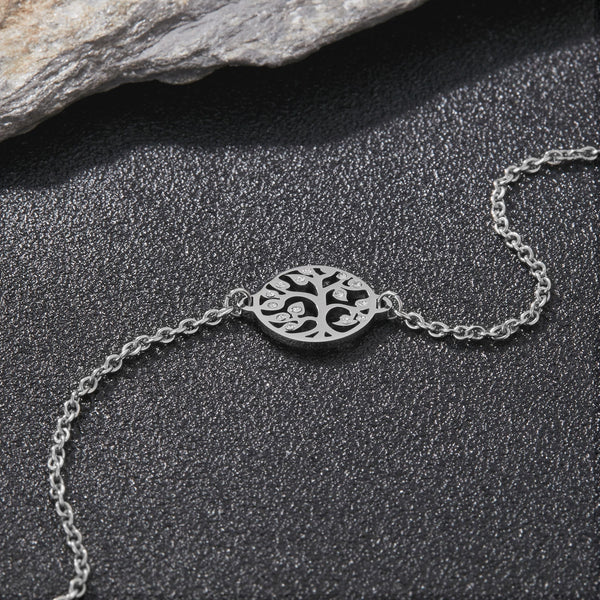 Zink Women's Silver Stainless Steel Bracelet | Zfbr010ss