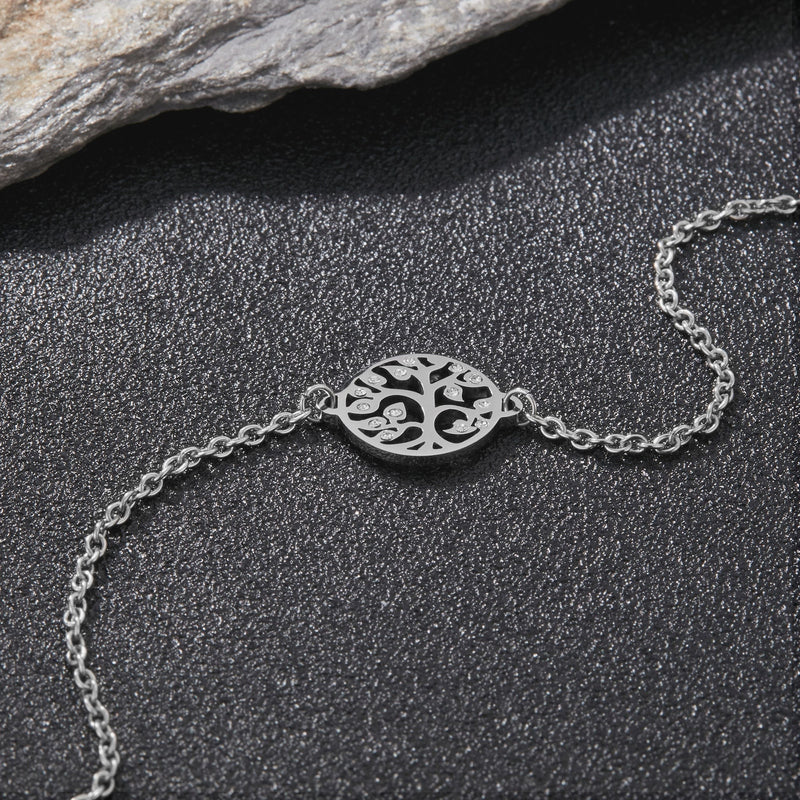 Zink Women's Silver Stainless Steel Bracelet | Zfbr010ss