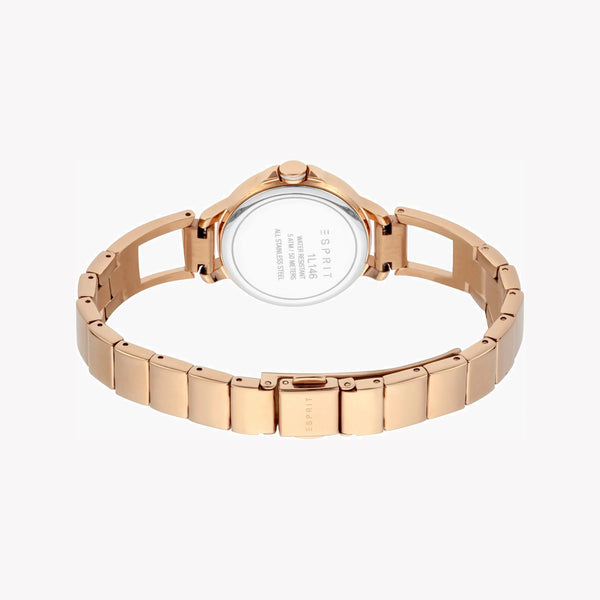 Esprit Women's Rose Gold Watch, Stainless Steel Band | Es1l170m0015 by i-watch