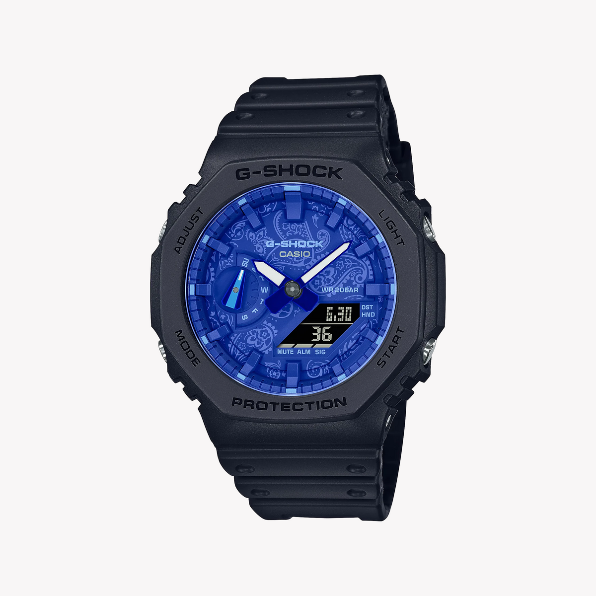 CASIO G-SHOCK GA-2100BP-1ADR OAK - SPORTY SOPHISTICATION FOR MEN'S ADVENTURE TIMEPIECE