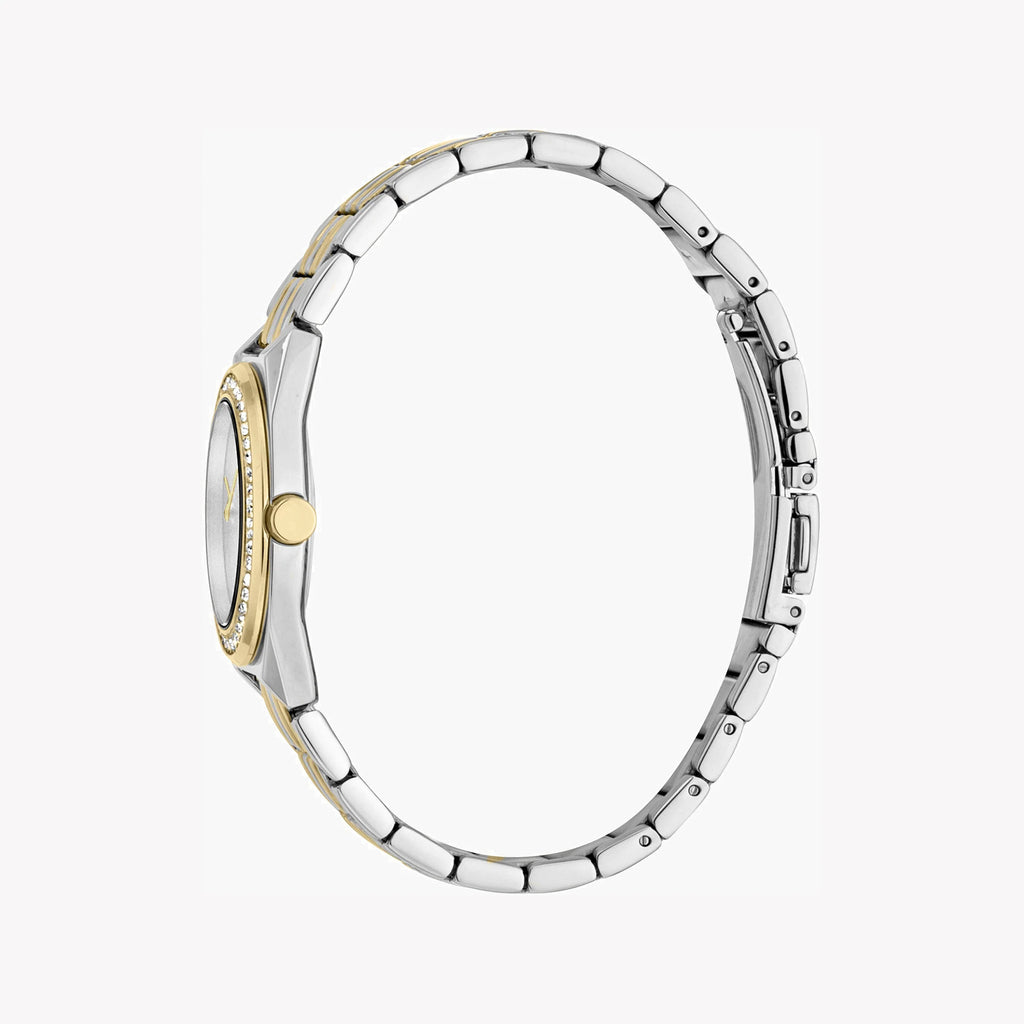 ESPRIT Women's Watch with Silver Stainless Steel Case and Silver & Gold Stainless Steel Band-i-Watch-2