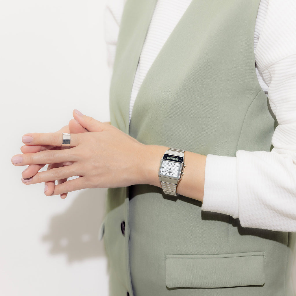 CASIO AQ-800E-7A STYLISH SPORTY TIMEPIECE - DUAL DISPLAY WATER RESISTANT UNISEX WATCH-i-Watch-5