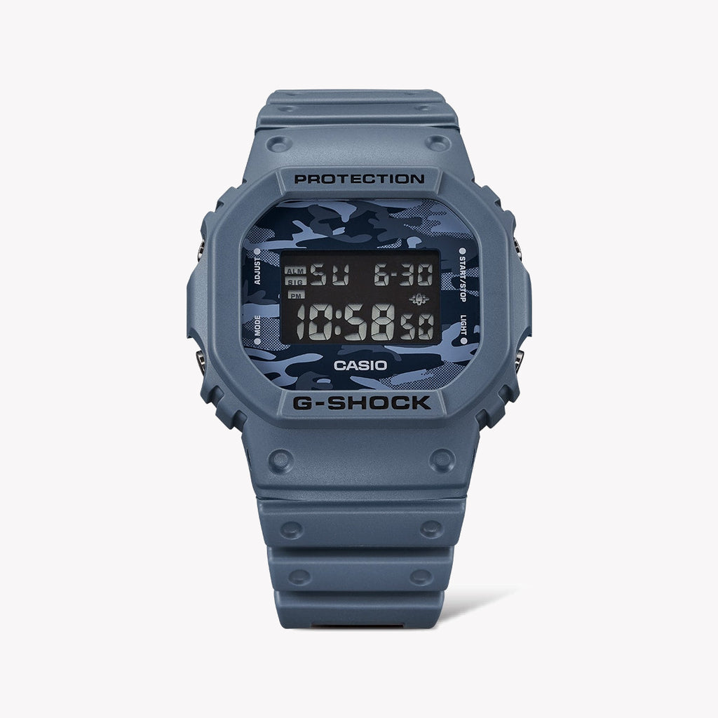 CASIO G-SHOCK DW-5600CA-2DR BOLD EXPLORATION - MEN'S VIBRANT BLUE ADVENTURE TIMEPIECE-i-Watch-2