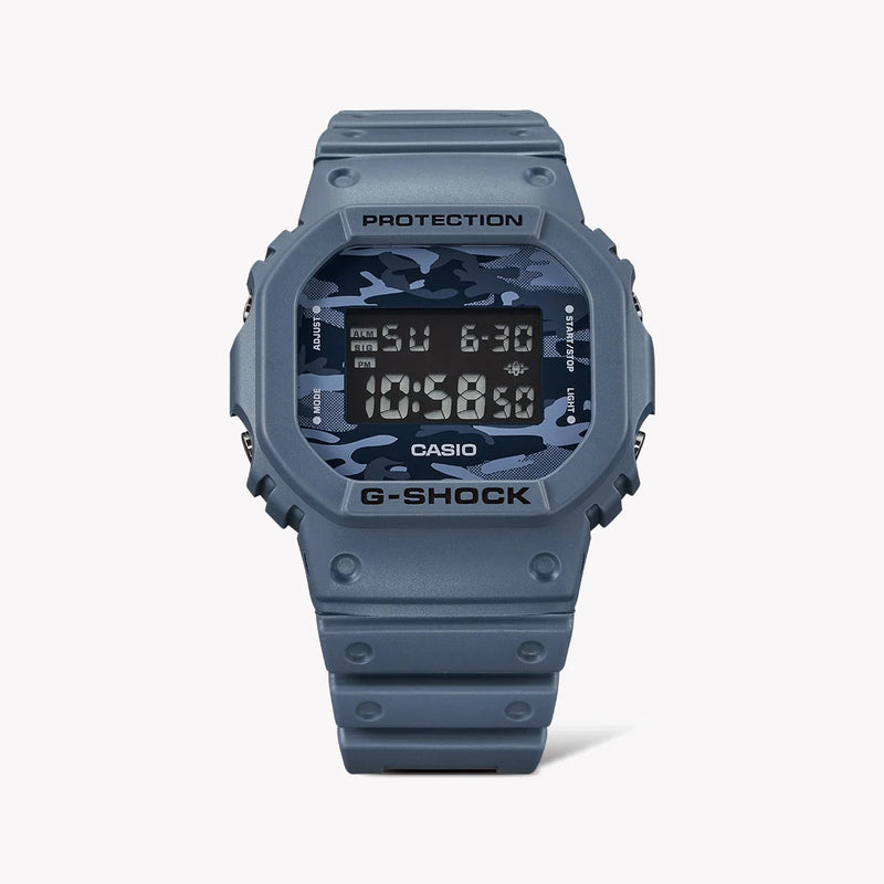 G-Shock Men's Blue Resin Watch, Digital Dial | Dw-5600ca-2dr by i-watch