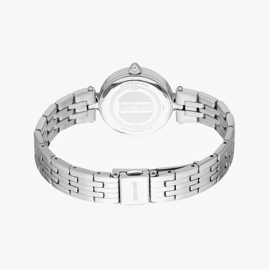 JUST CAVALLI JC1L330M0045 STUNNING SILVER TIMEPIECE - ELEGANCE REDEFINED FOR WOMEN-i-Watch-6