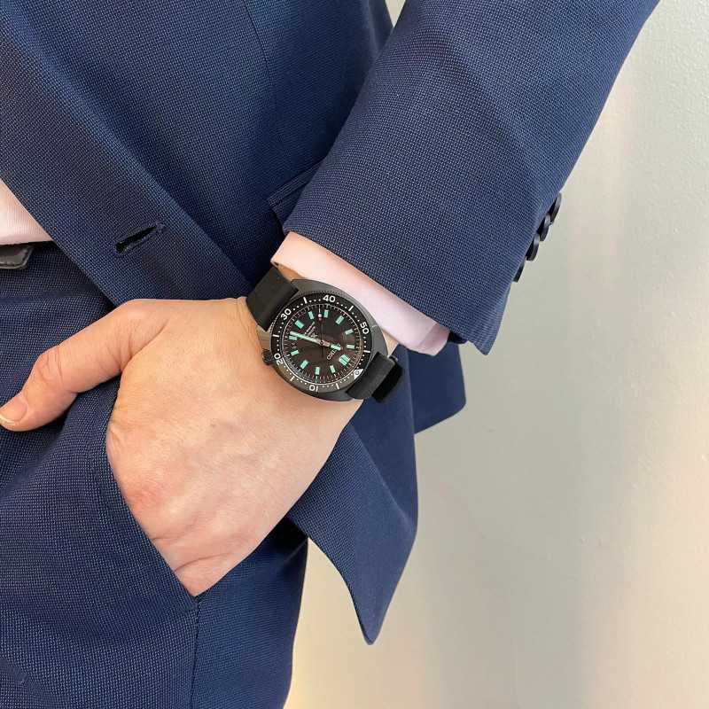 Seiko Prospex SPB335J1 Men's 41mm Black Automatic Watch-i-Watch-5