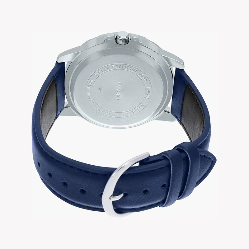 CASIO MTP-VD01L-2BVUDF - TIMELESS ELEGANCE FOR THE MODERN GENTLEMAN - CLASSIC LEATHER STRAP WATCH-i-Watch-2
