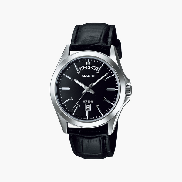 Casio MTP-1370L-1AVDF - Stylish Quartz Watch with Leather Band-i-Watch