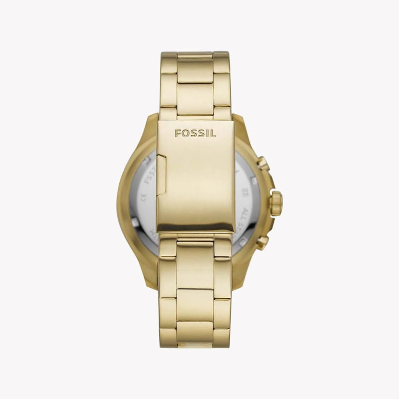 Fossil Men's Gold Watch, Black Dial | Fs5727 by i-watch