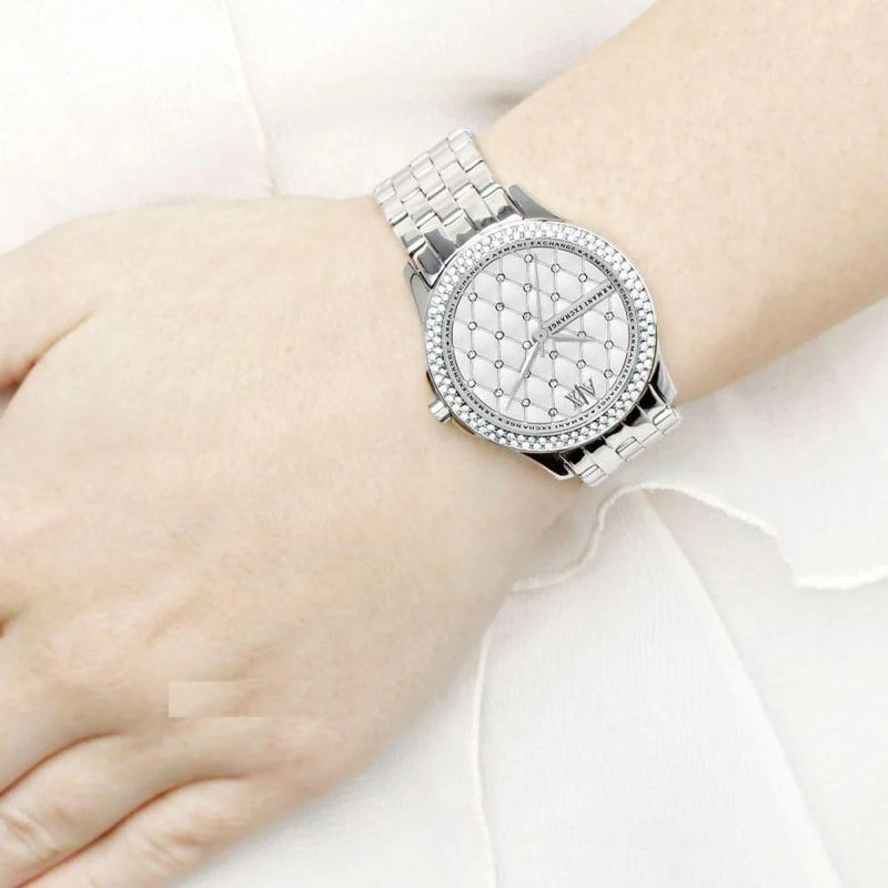 ARMANI EXCHANGE AX5215 SILVER ELEGANCE - TIMELESS SOPHISTICATION FOR THE MODERN WOMAN-i-Watch-4