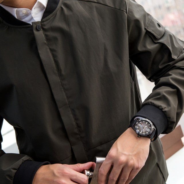 CITIZEN BI1045-05E BOLD PERFORMANCE - MEN'S BLACK STAINLESS STEEL SPORT WATCH-i-Watch-3