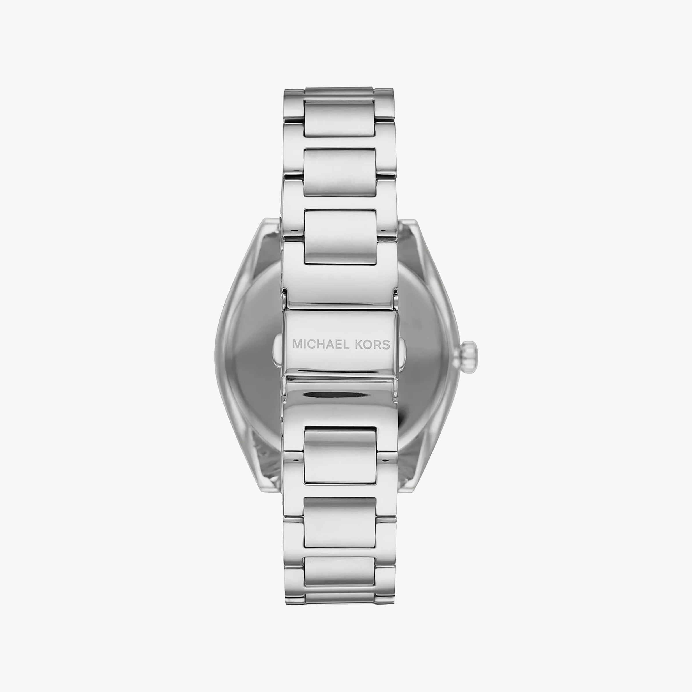 Michael Kors Men's Silver Stainless Steel Watch, Silver Dial