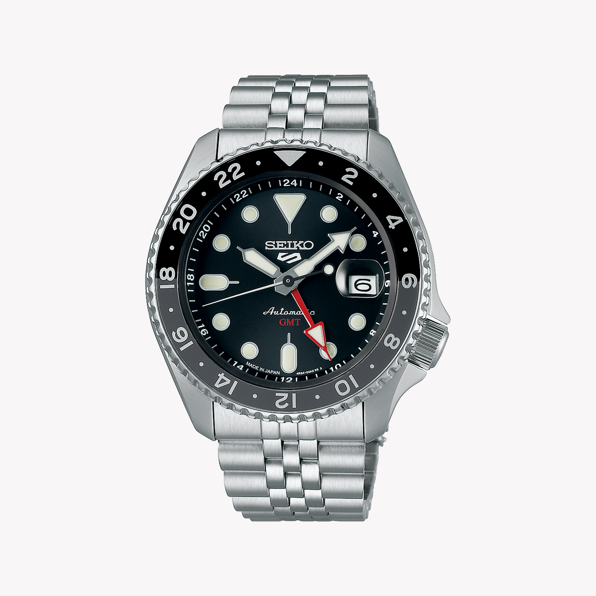 SEIKO 5 SSK001K1 Men's Automatic Watch – 42.5mm, Black Dial-i-Watch