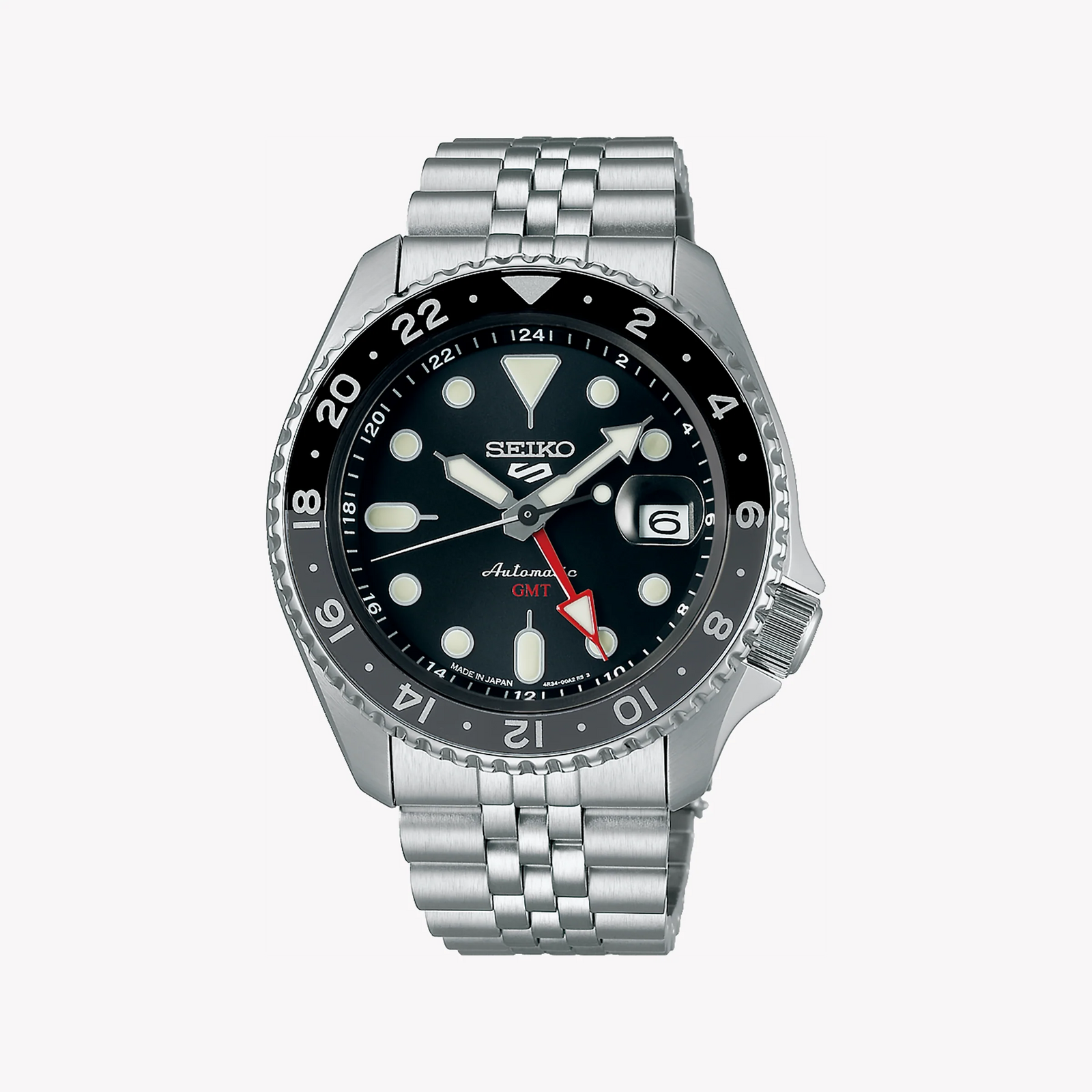 Seiko Men's Stainless Steel Watch, Black Dial | Ssk001k1 by i-watch