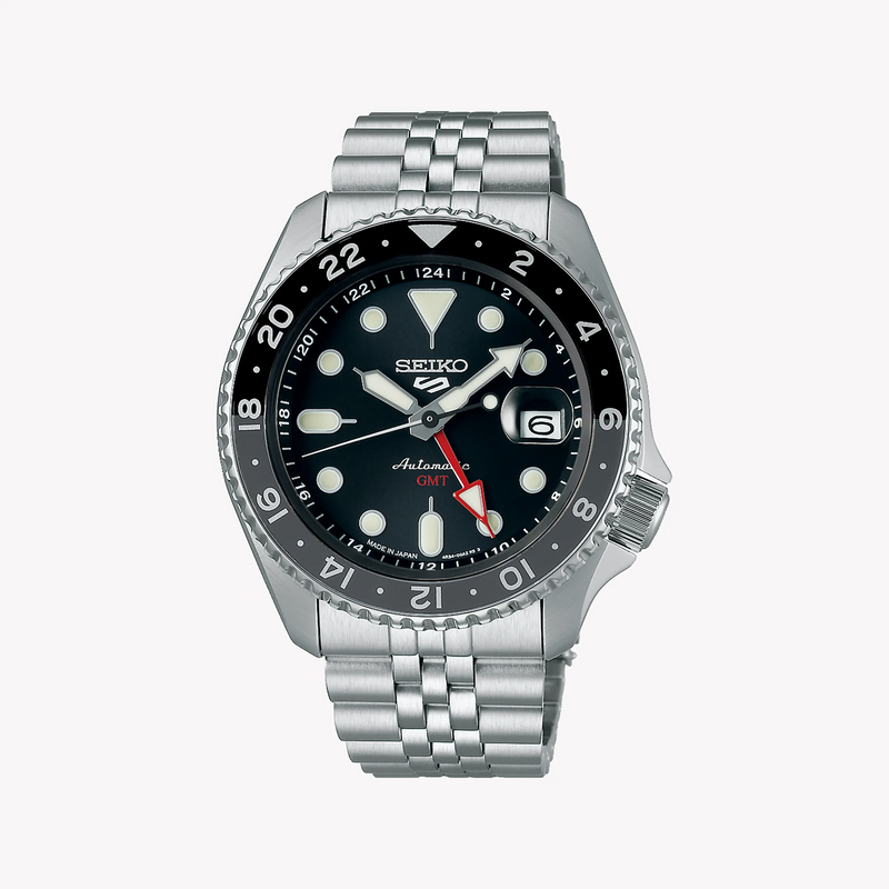 Seiko Men's Stainless Steel Watch, Black Dial | Ssk001k1 by i-watch