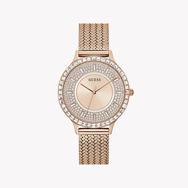 Guess Women's Rose Gold Watch, Stainless Steel | Gw0402l3 by i-watch