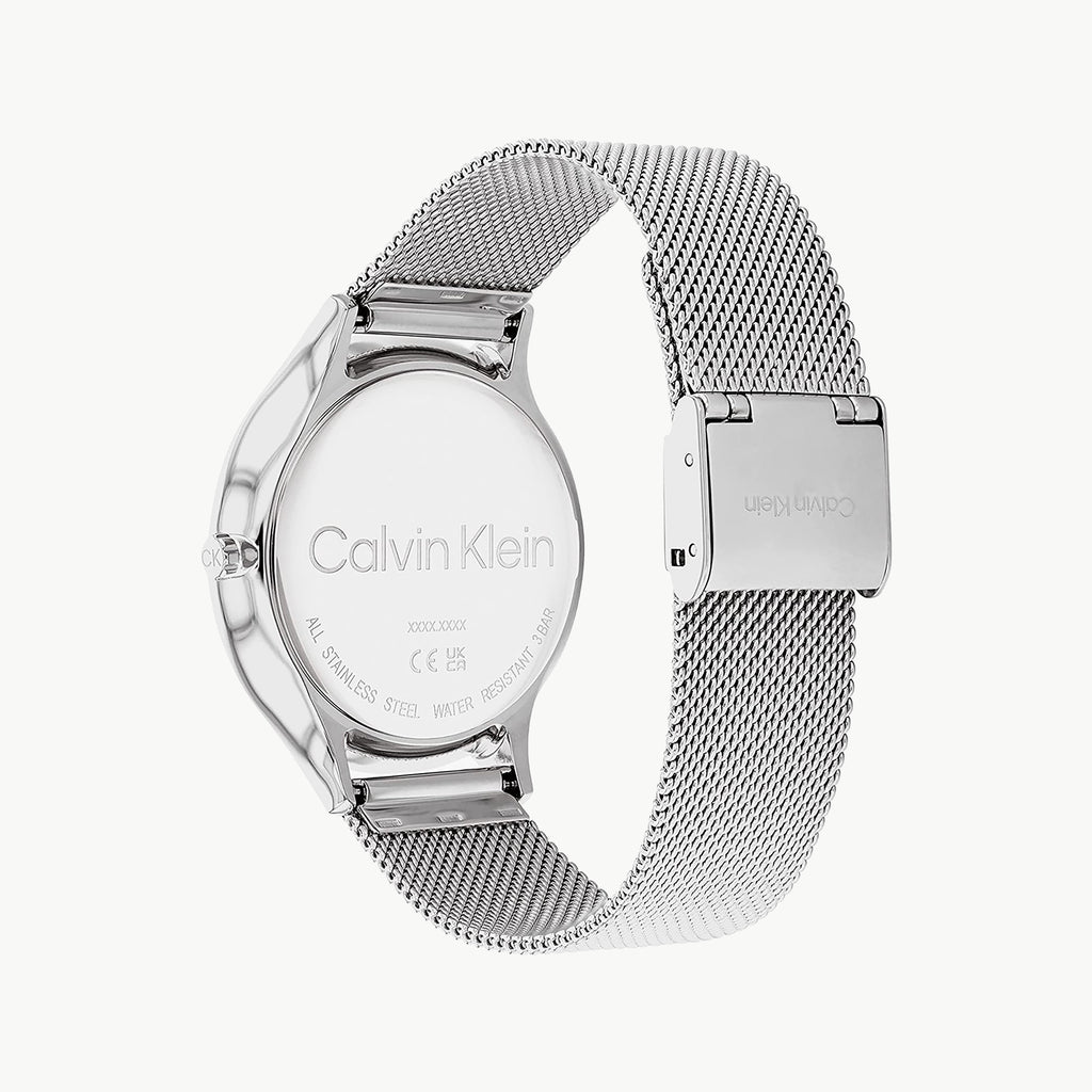 CK CALVIN KLEIN MODERN ELEGANCE - SILVER STAINLESS WOMEN'S WATCH with Sleek Dial & Versatile Style-i-Watch-3