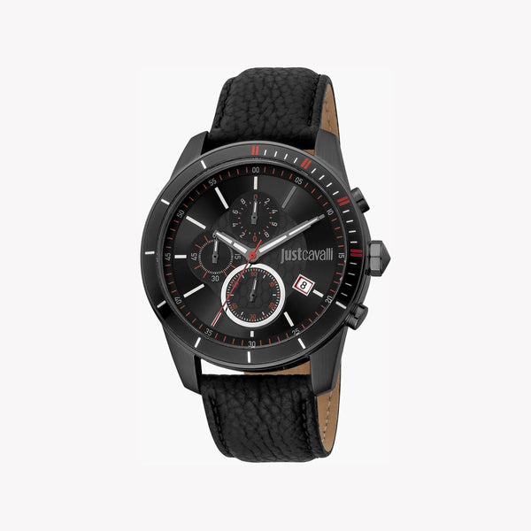 Just Cavalli Men's Black Watch, Black Dial | Jc1g166l0035