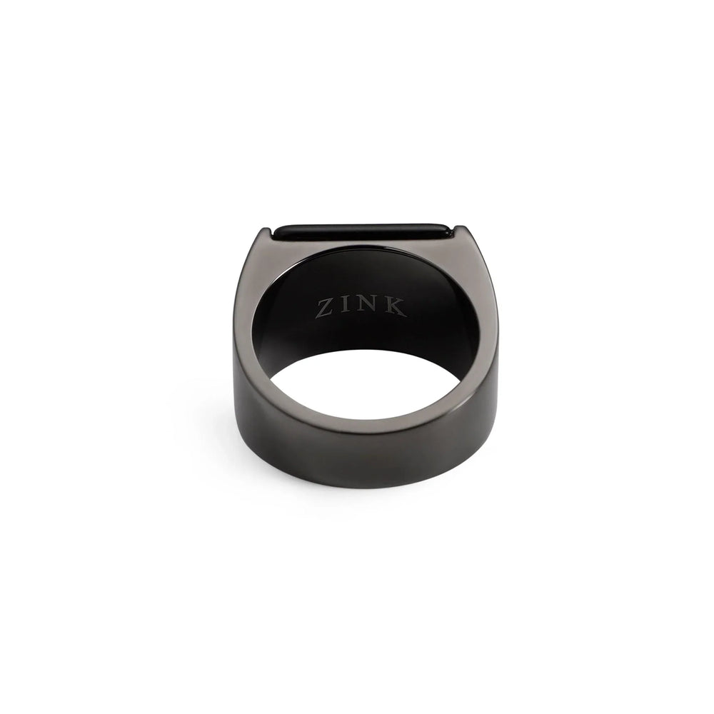 Zink Men's Gun Stainless Steel Ring | Zjrg039gn