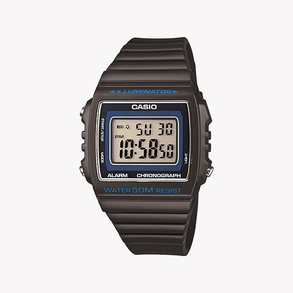 CASIO W-215H-8A VERSATILE TIMEKEEPER - STYLISH & DURABLE UNISEX WATCH WITH MULTIFUNCTIONAL FEATURES