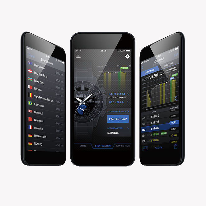 CASIO EDIFICE ECB-800D-1ADR - SPORTY ELEGANCE FOR THE MODERN ADVENTURER Men's Watch with stainless steel band and bold black dial-i-Watch-3