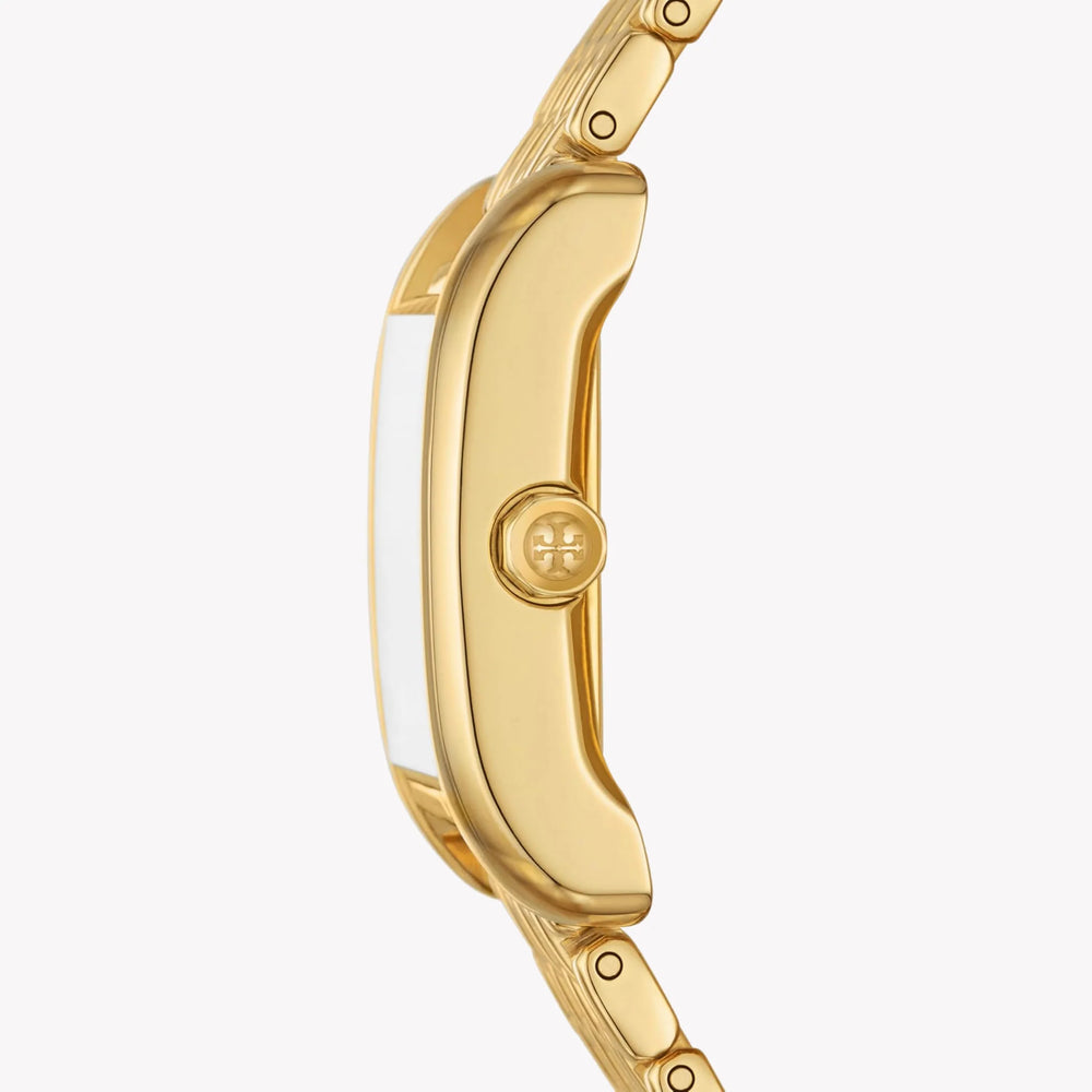 Tory Burch Women's Gold Watch, White Dial | Tbw1060 by i-watch
