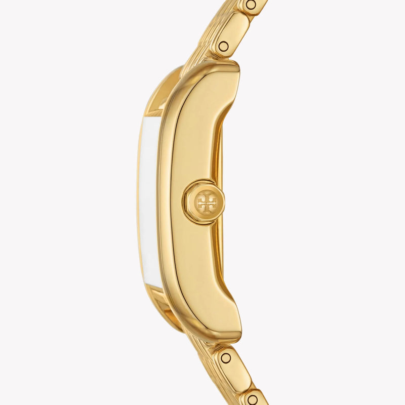 Tory Burch Women's Gold Watch, White Dial | Tbw1060 by i-watch