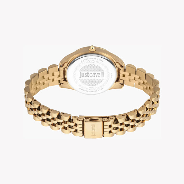 Just Cavalli Women's Gold Watch, Black Dial | Jc1l210m0155 by i-watch