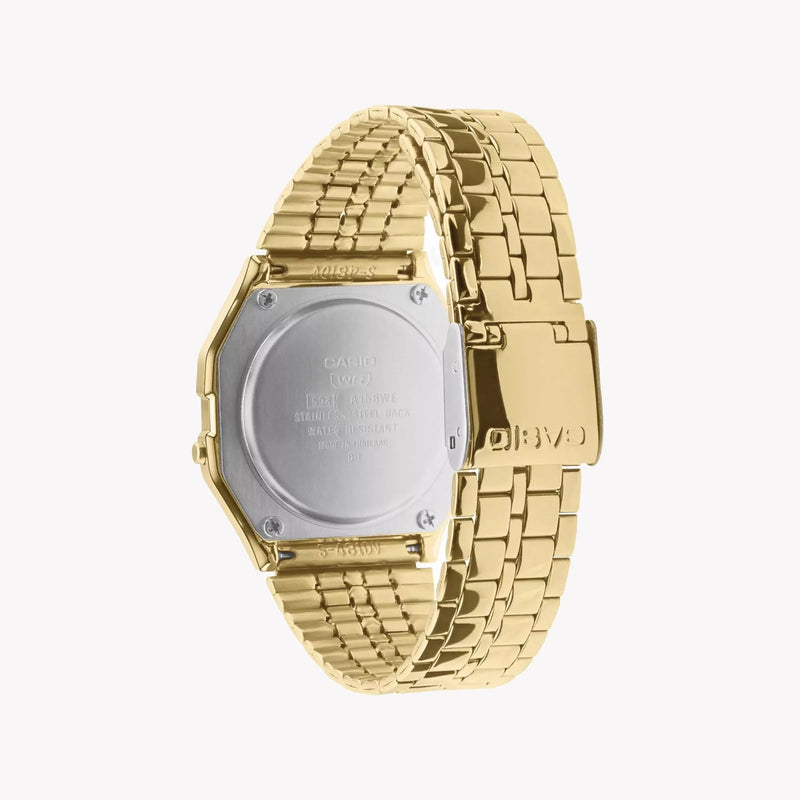 A158wetg-9aef Unisex Metal Wristwatch, Resin Case | A158wetg-9aef by i-watch
