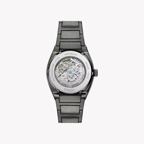 Fossil Men's Smoke Stainless Steel Watch, Grey Dial | Me3206 by i-watch