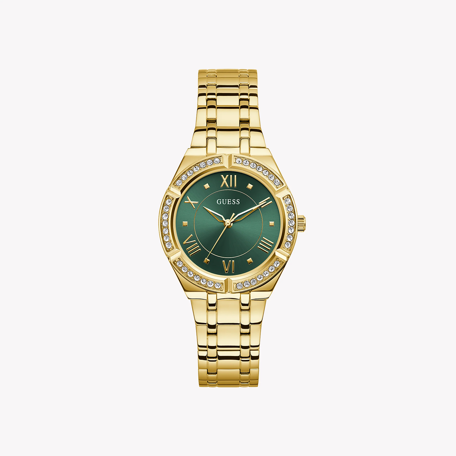 Guess Women's Gold Watch, Green Dial | Gw0033l8 by i-watch