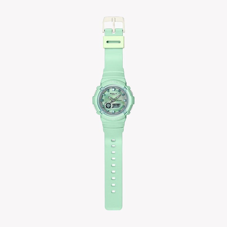 CASIO BABY-G BGA-280-3ADR VIBRANT ELEGANCE - CHIC GREEN ADVENTURE WATCH for Women