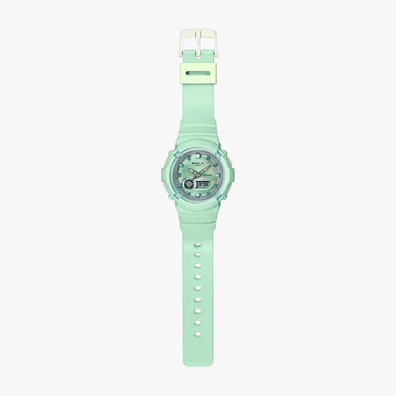 Casio Baby-G Bga-280-3adr Vibrant Elegance - Chic Green Adventure Watch For Women by i-watch