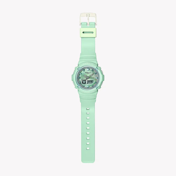 Casio Baby-G Bga-280-3adr Vibrant Elegance - Chic Green Adventure Watch For Women by i-watch