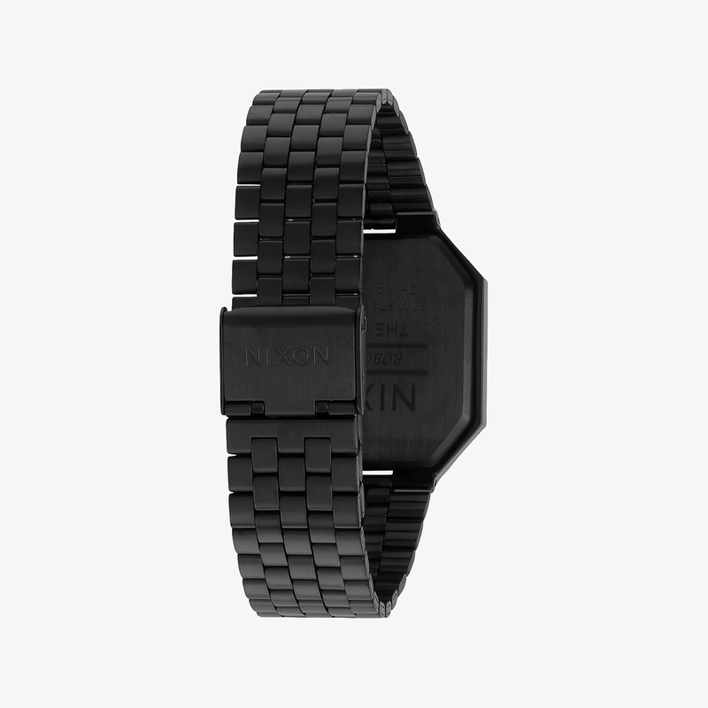 Nixon Men's Black Stainless Steel Watch, Black Dial | A158-001 by i-watch