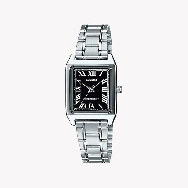 Timeless Elegance Women's Silver Watch, Quartz Movement | Ltp-V007d-1budf by i-watch